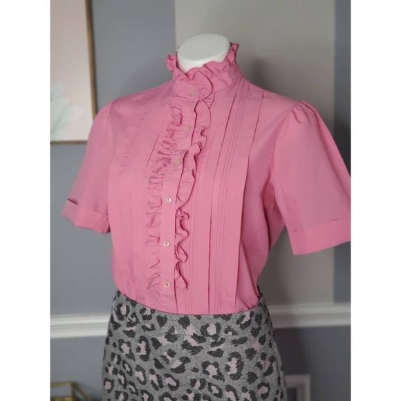 70s Button Up, Vintage Button Up Blouse - Picture 2 of 8